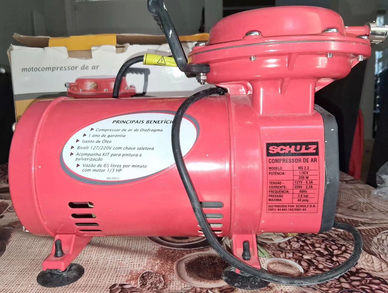 Motocompressor Air Plus SCHULZ R$450,00 - Foto 4