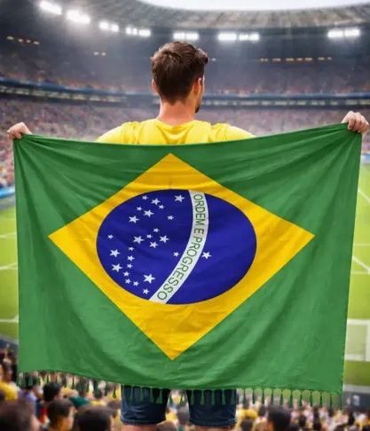 canga bandeira do brasil - Foto 4