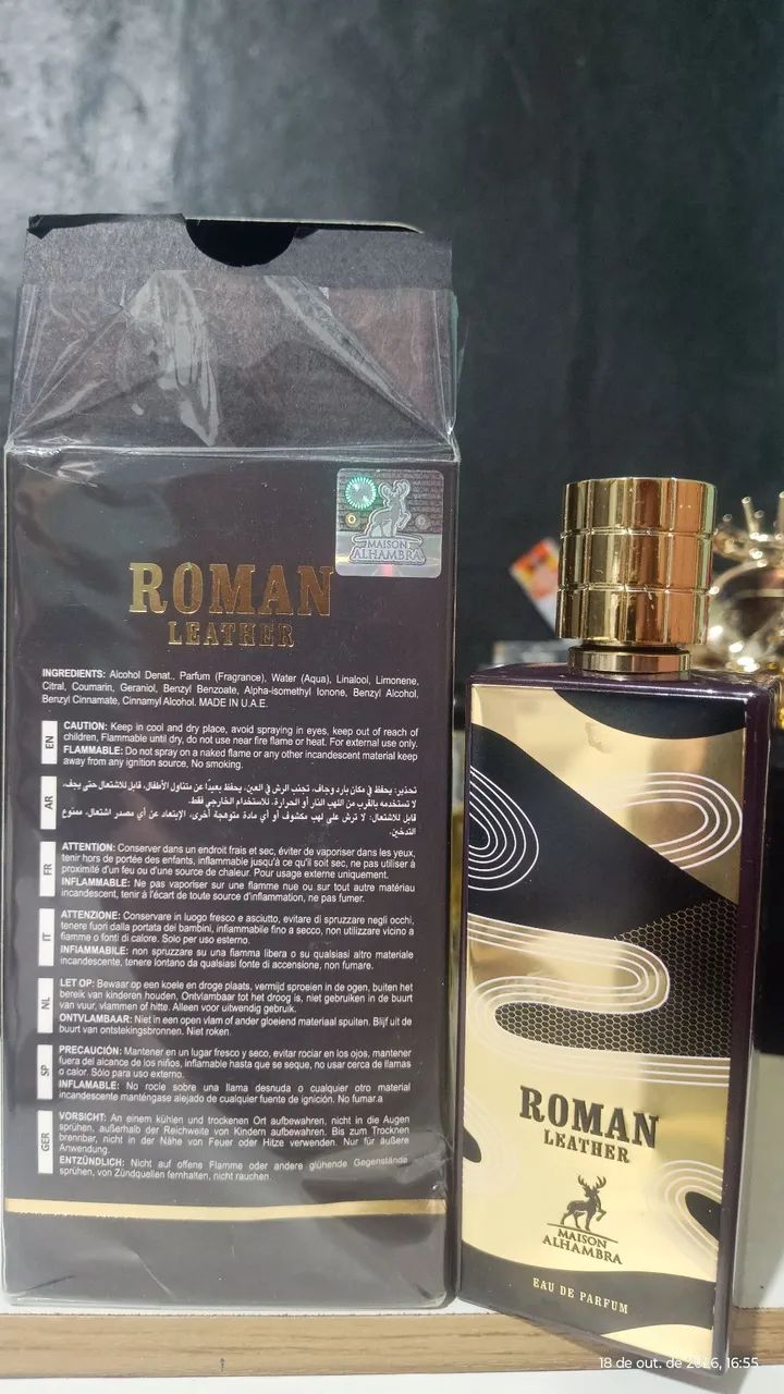Perfume Árabe - Roman Leather (Maison Alhambra) - Foto 2