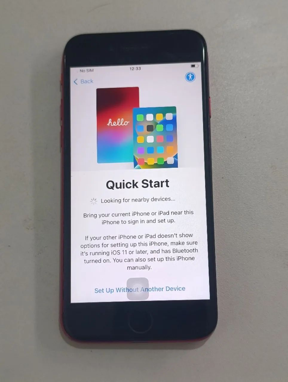 Tela para iPhone Se 2020 Funcionando 