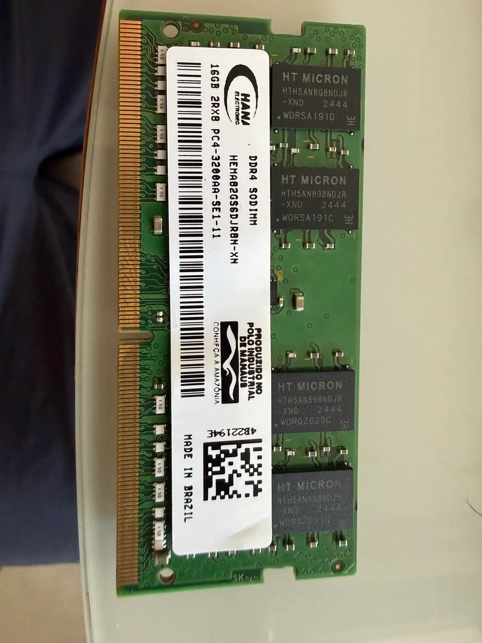 Memória DDR4 3200mhz 16g