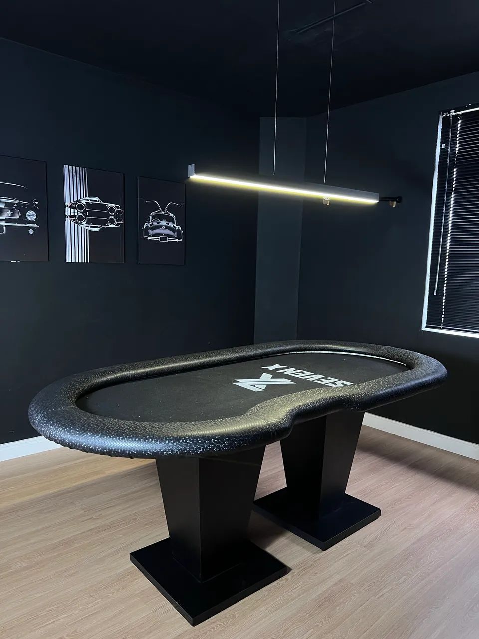 Mesa de Poker Profissional 2,00 x 1,00 - Corte para Dealer | Acabamento Premium - Foto 2
