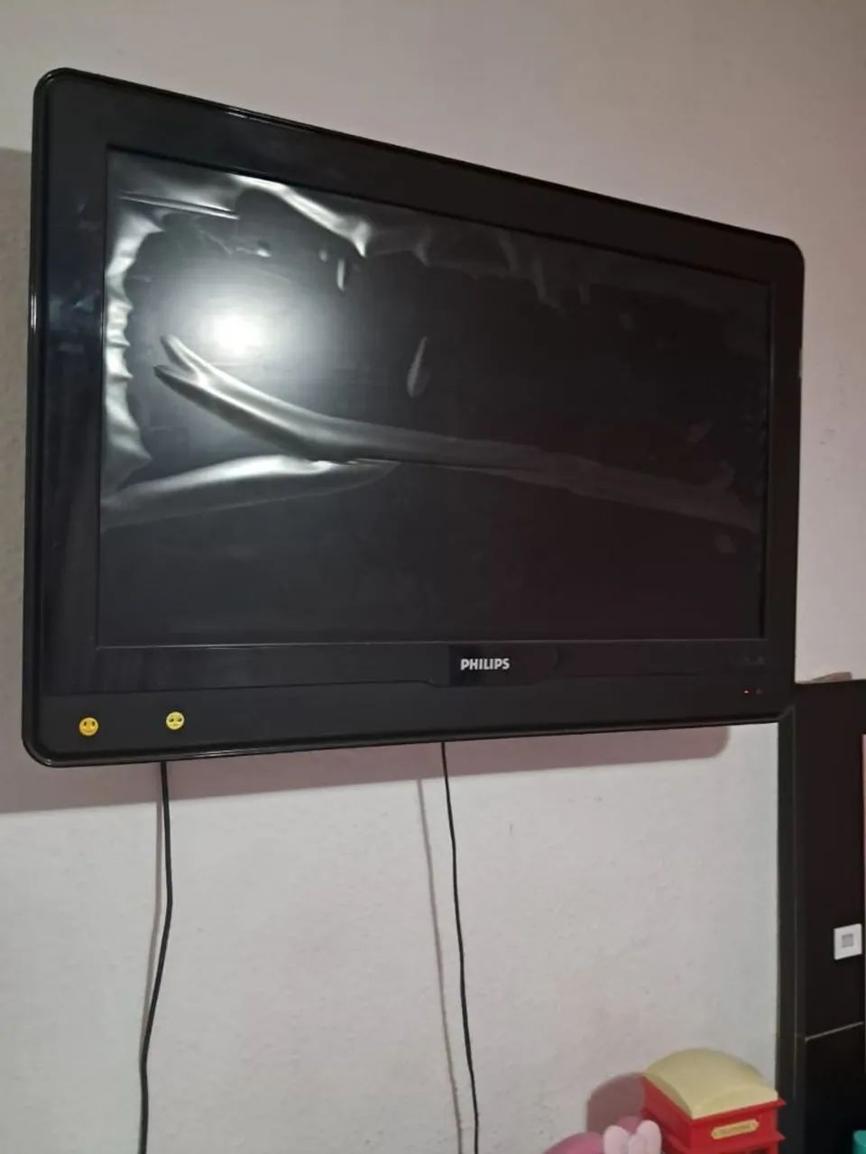 Tv Philips 32  com defeito película polarizadora - Foto 4