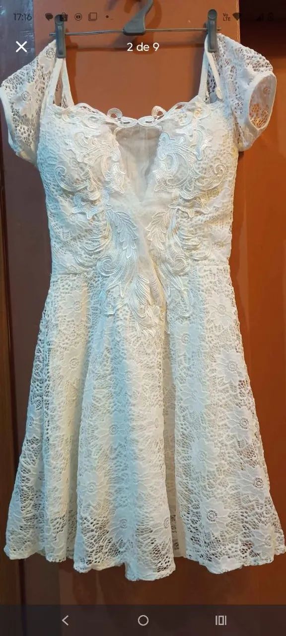 Vestido rendado  - Foto 2