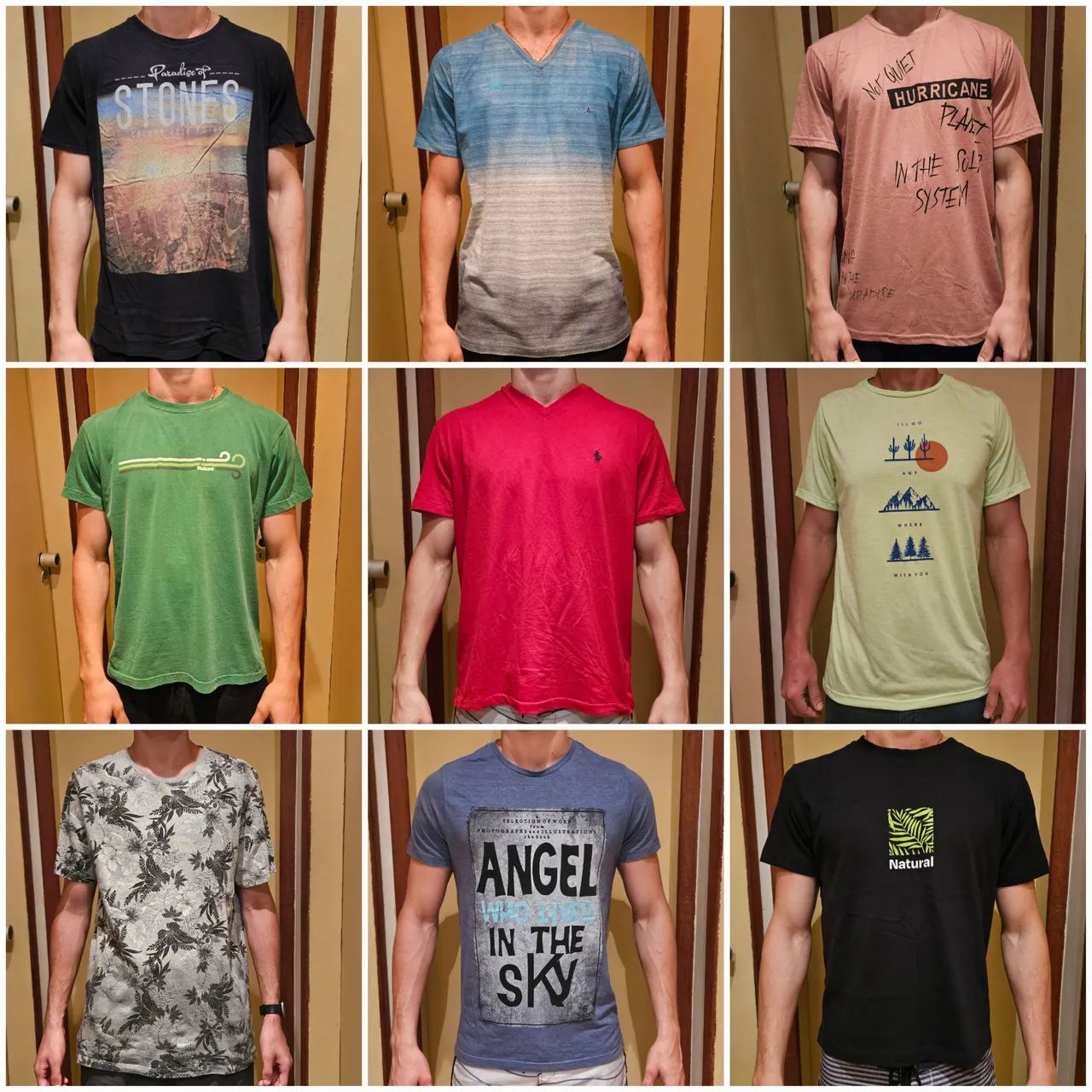 Camisas Algodão Tam M Preço Unitário  - Foto 2