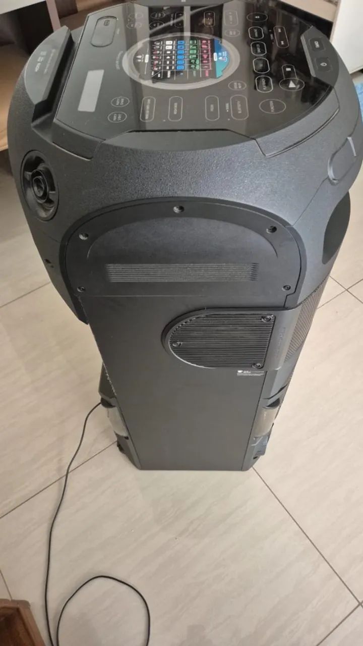 Mini System Sony MHC-V72D Preto Bluetooth (Usado) - Foto 4