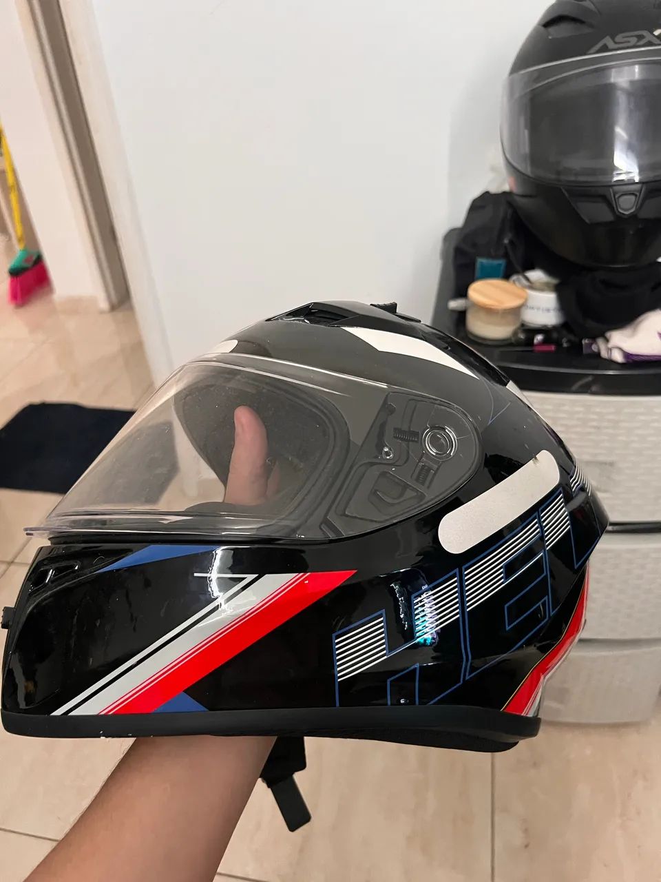 Capacete ASX1 e Helt - Foto 5