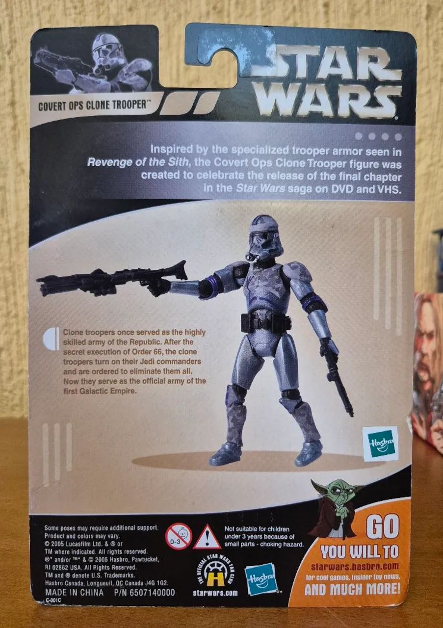 Star Wars Hasbro Clone Convert Ops Lacrado raro! - Foto 2