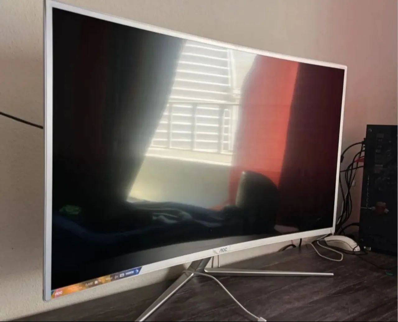 Monitor gamer curvo 40 troca .