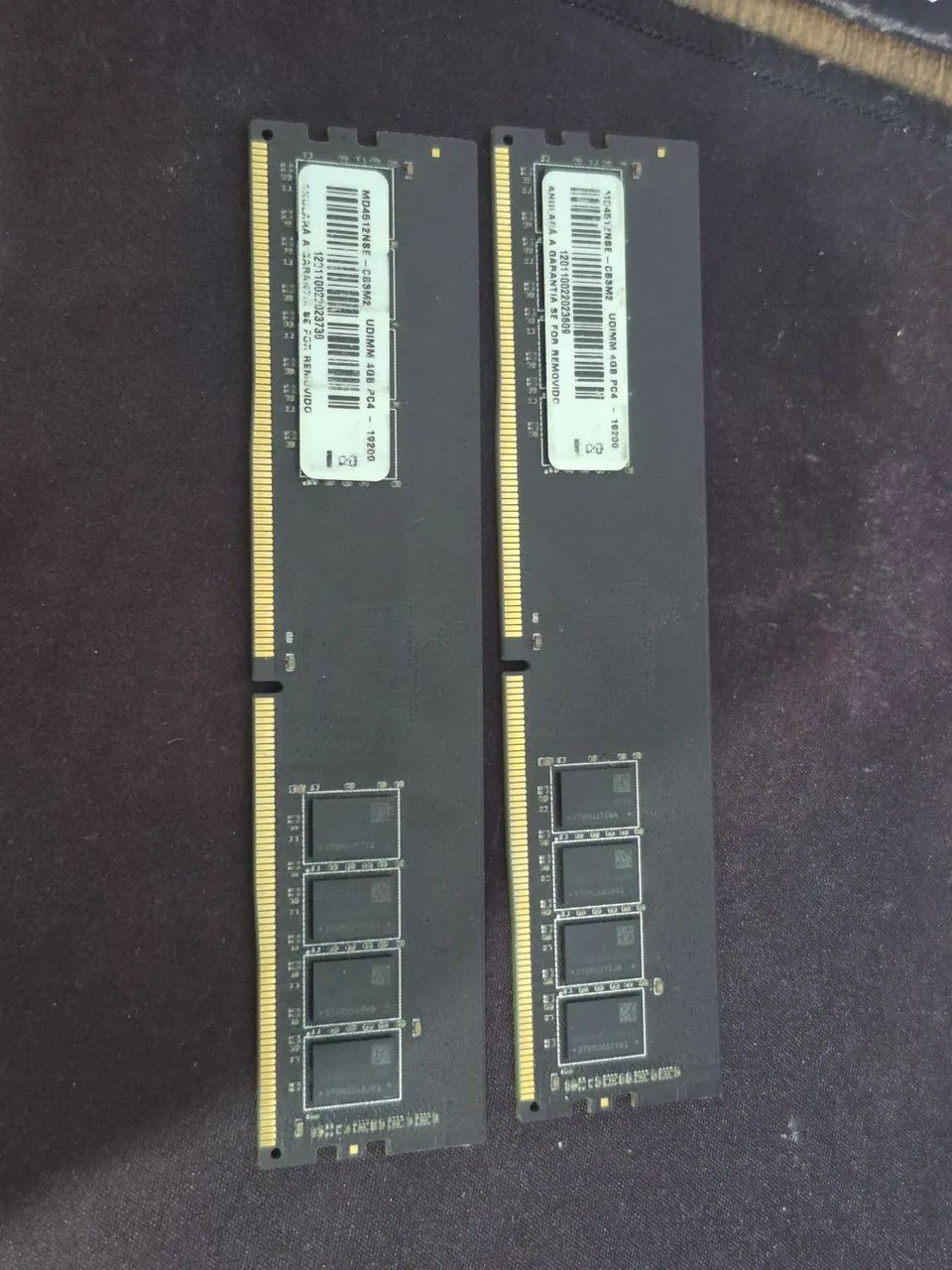 Memória RAM DDR4 1x4 GB