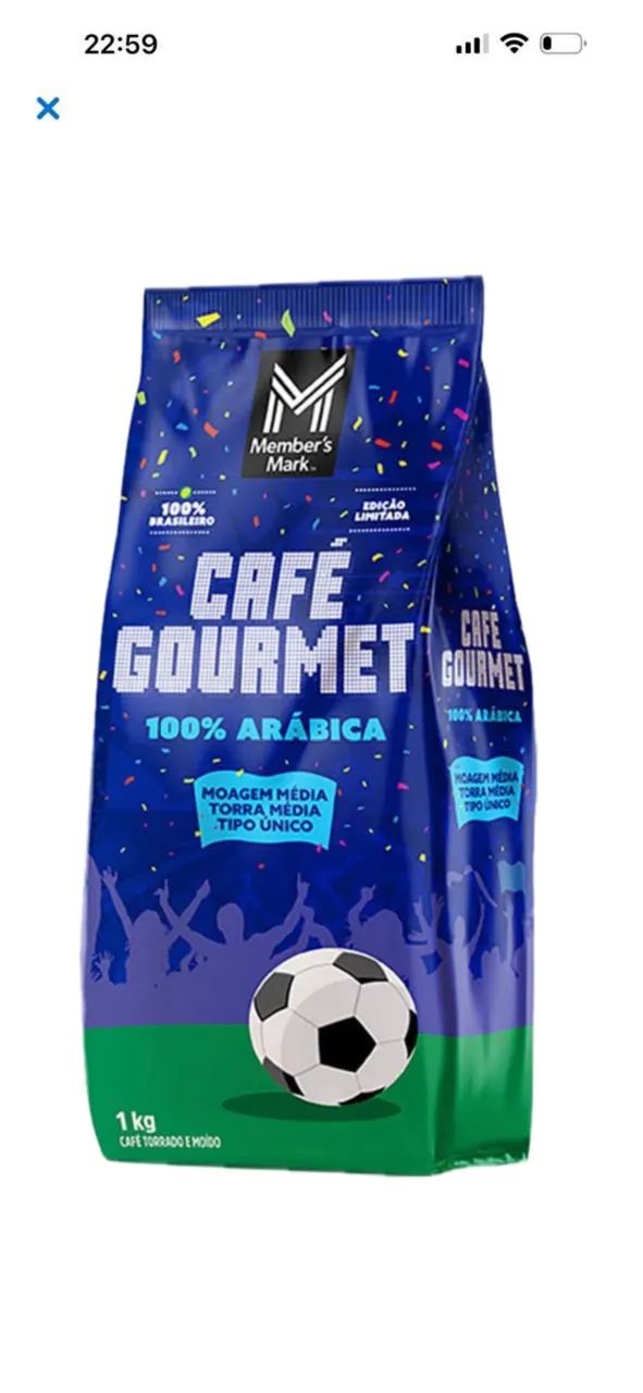 Café moído gourmet 2kg