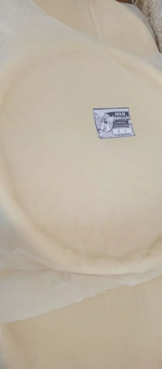 Massas pré assadas 