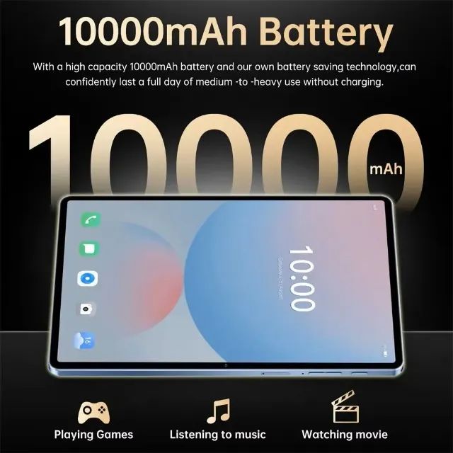 tablet P25 pro tablet 10.1 Polegada android 15 global - Foto 2