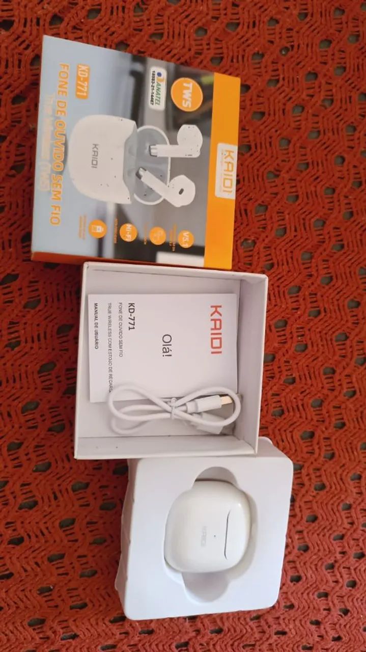 Vendo esse fone bluetooth da kaidi  - Foto 2