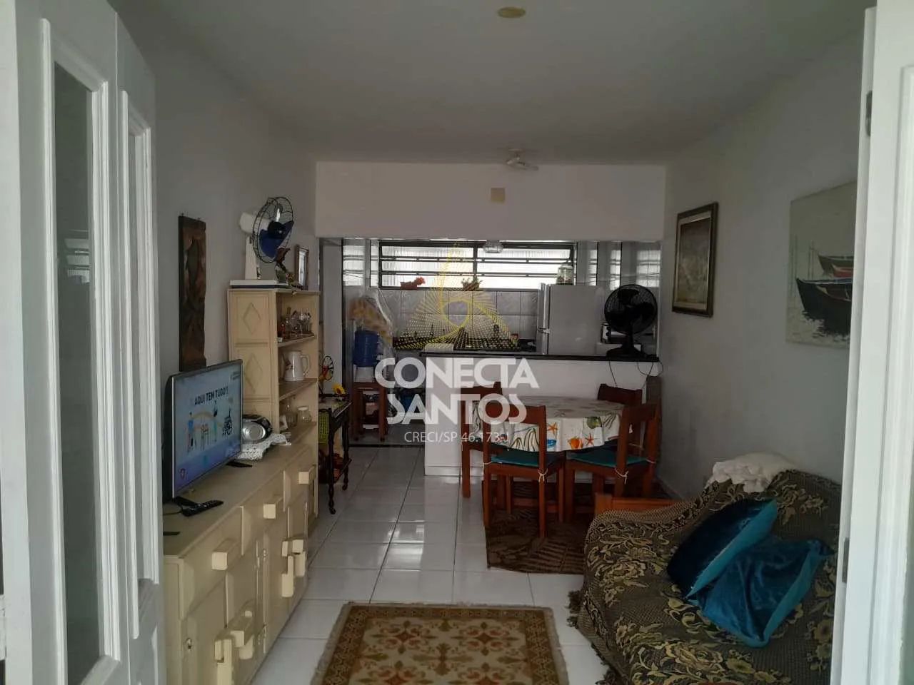 Apto 1 quarto Itararé S Vicente R$350mil Cod: 2010