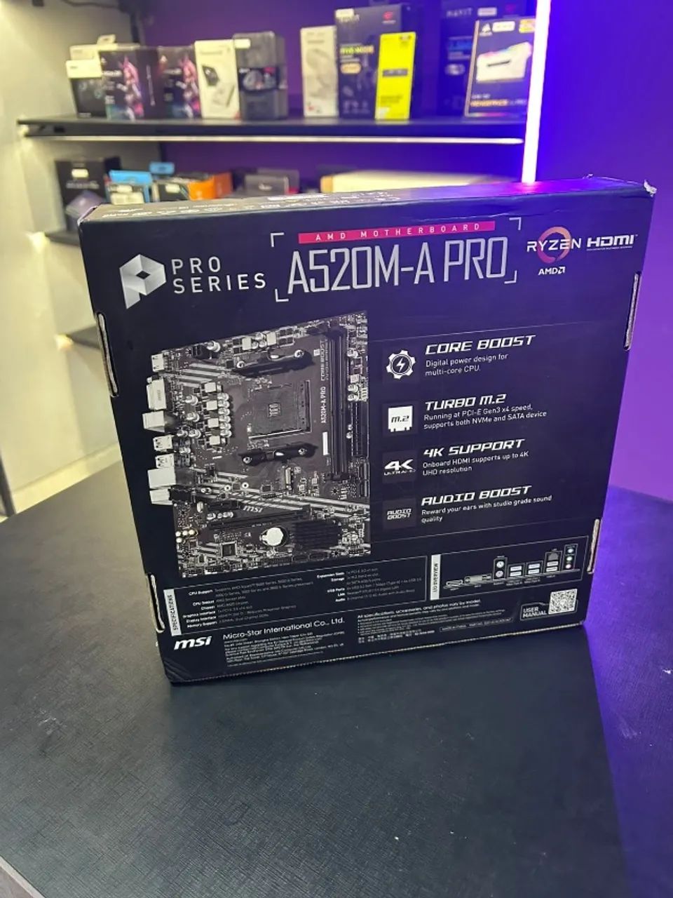 Placa mãe A520M-A PRO MSI - Foto 2