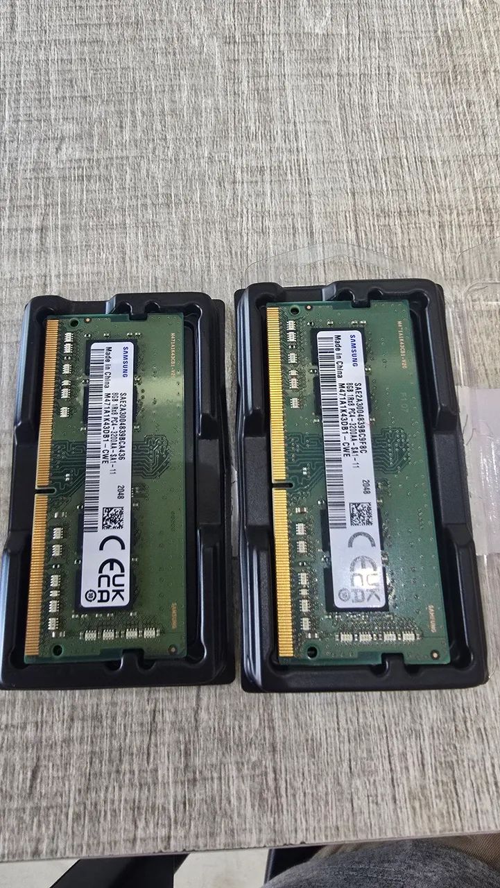 RAM DDR4 Samsung 2 x 8GB 3200mhz - Memória RAM - Plano Diretor Sul