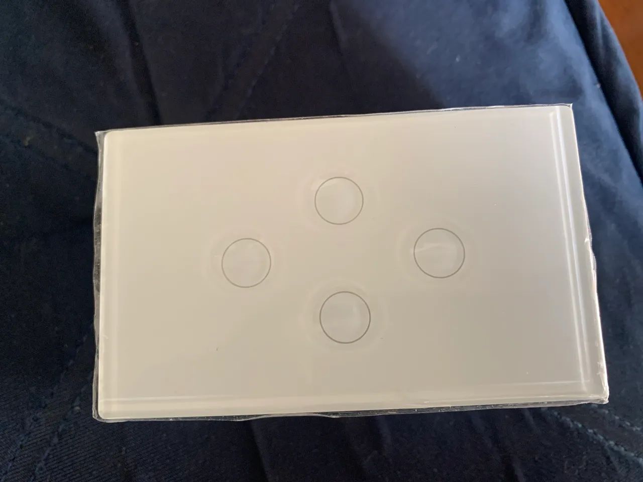 Interruptor inteligente zigbee 4x2 4 sessões branco  - Foto 3