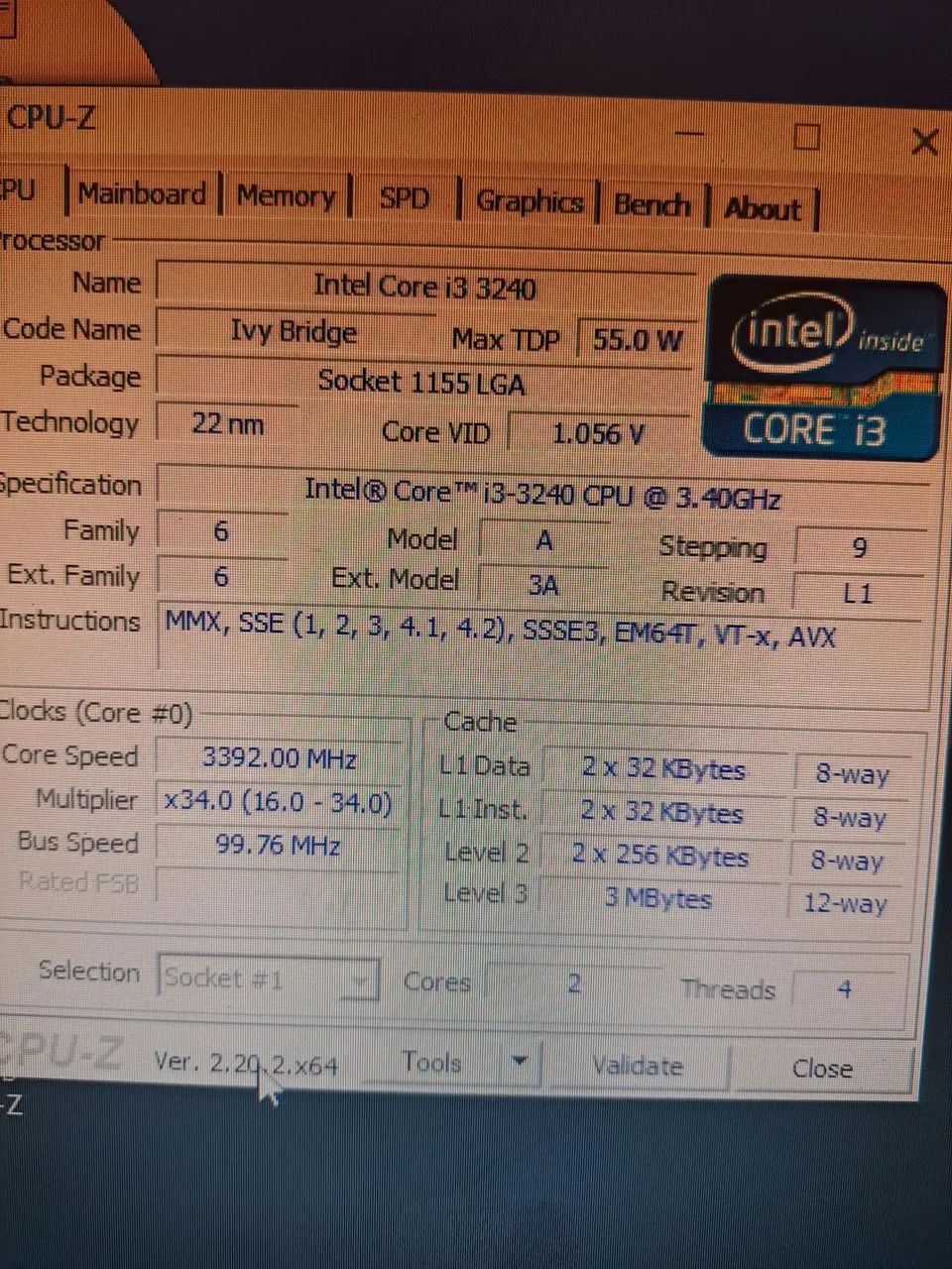 Kit i3 3240 e gt1030 2gb - Foto 3