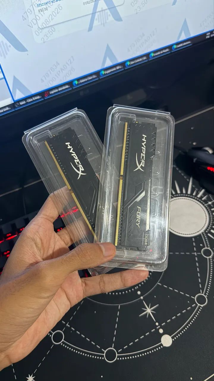 Memória ram ddr4 2x4 - Foto 2