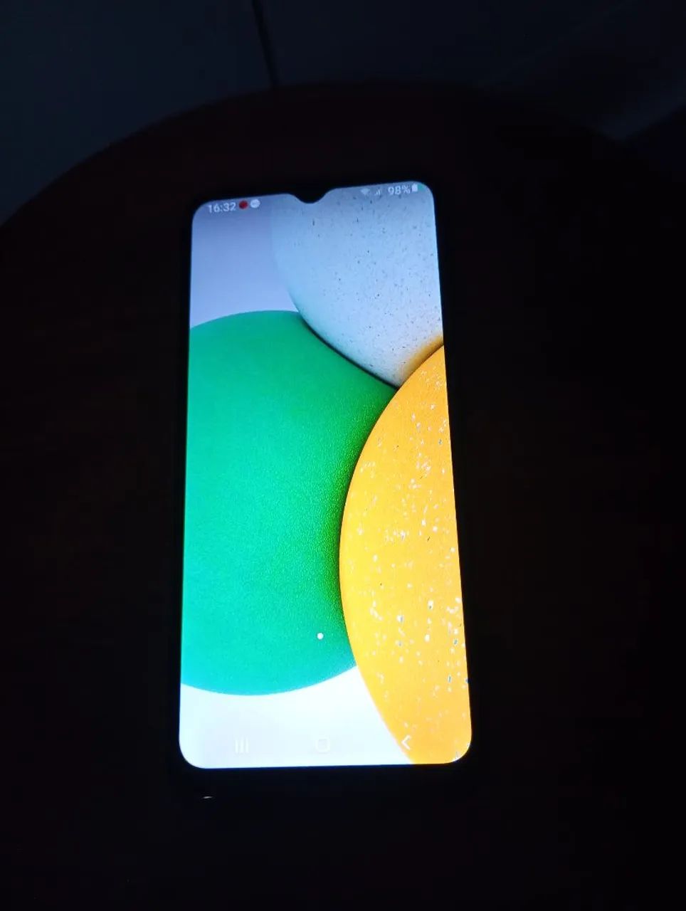 Um  celular Samsung aAO3 32GB funcionando  - Foto 5