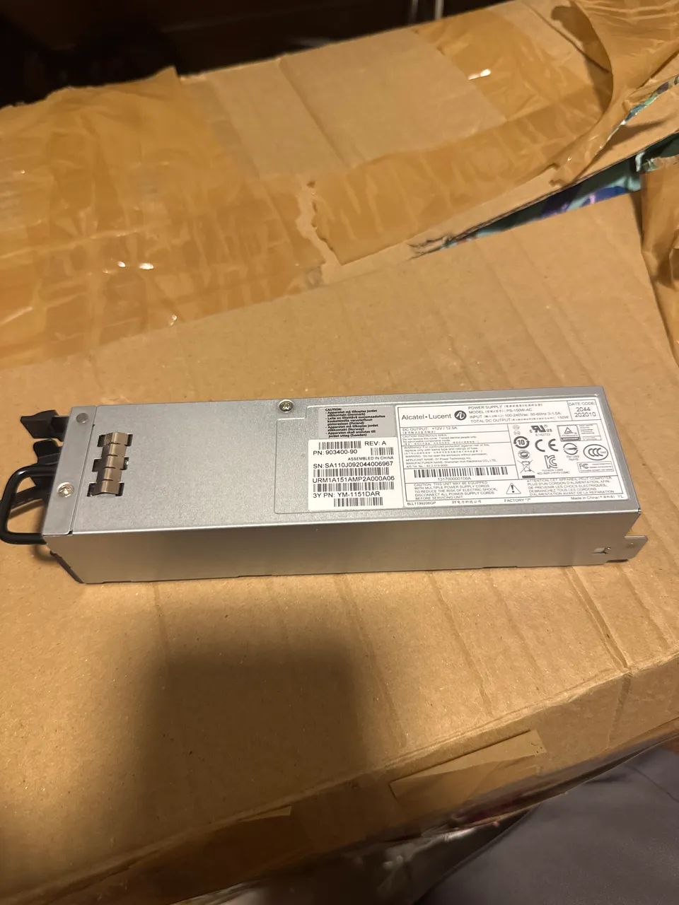 Fonte de Alimentação Alcatel-Lucent PS-150W-AC ? Original