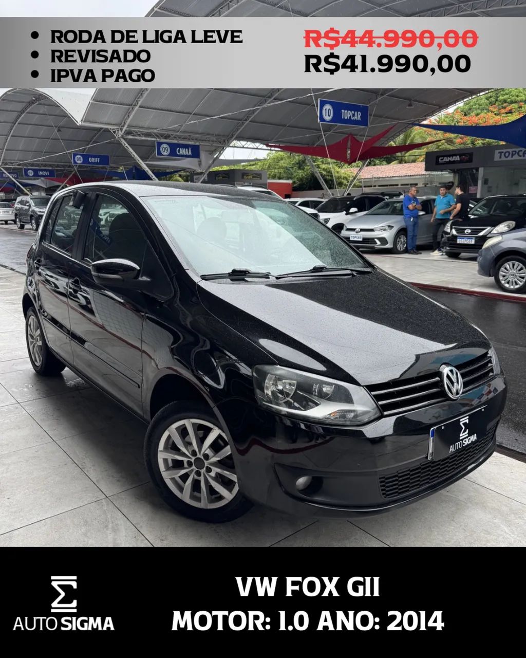 Volkswagen Fox Fox 1.0 Mi Total Flex 8V 3p 2014