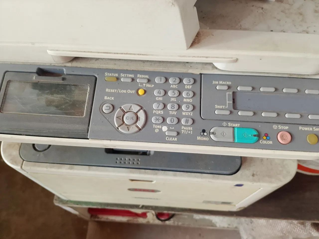 Para retirada de peças - Impressora OKI MB491+.