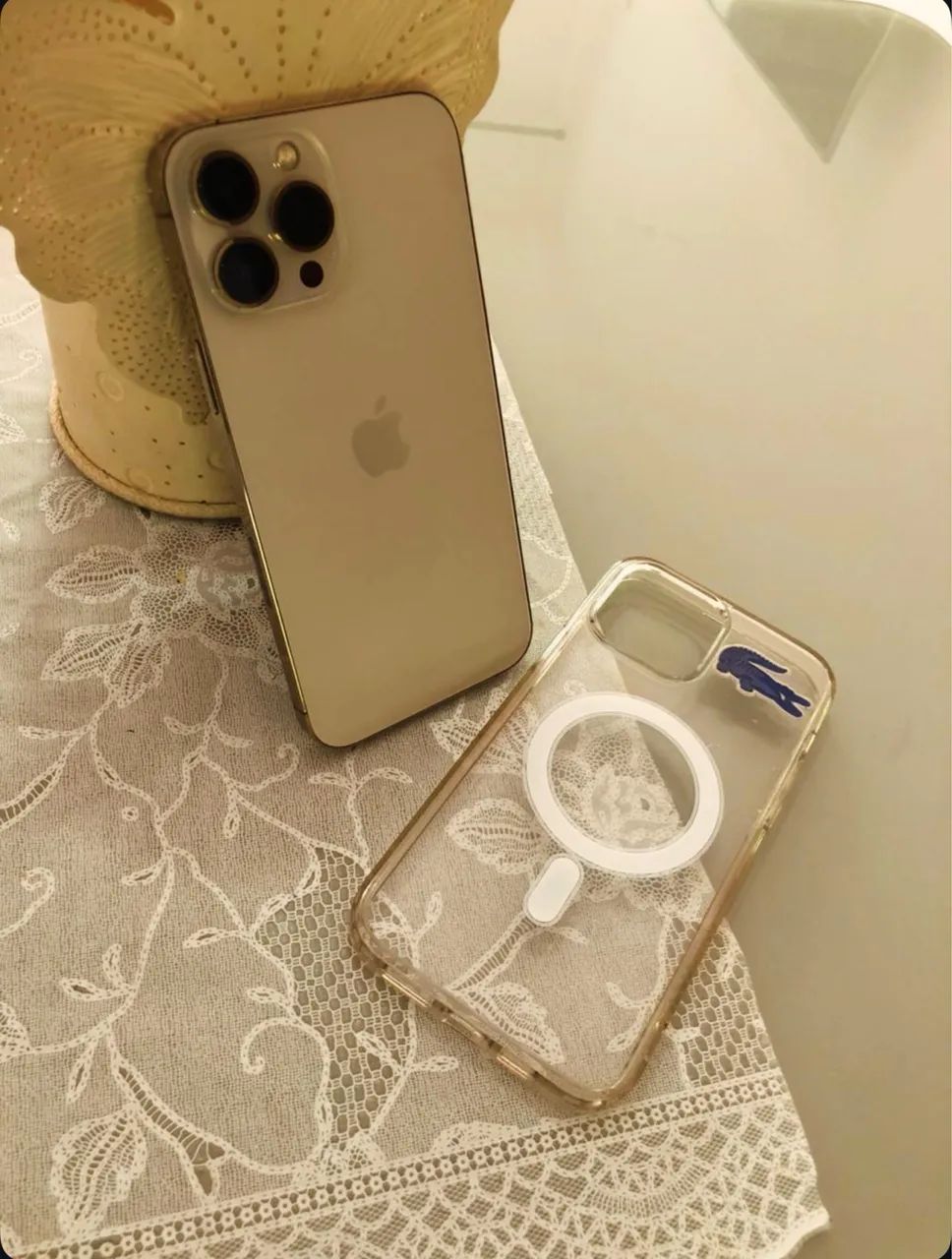 IPHONE 13pro Max dourado 256gb - Foto 4
