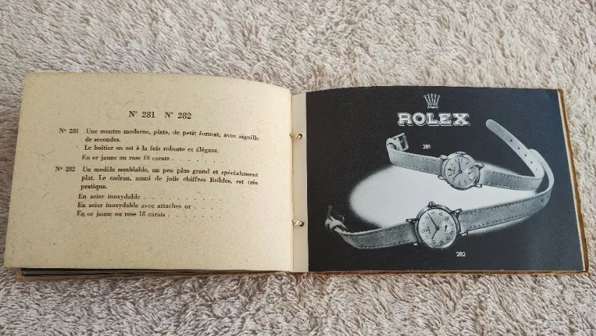 Catálogo de Relógios Rolex de 1948 - Foto 2