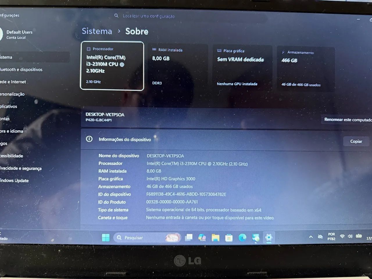 Notebook LG 10.2 polegadas  - Foto 5