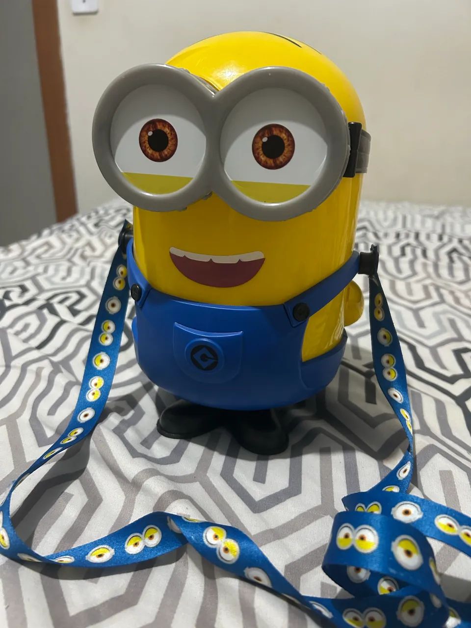 Balde de pipoca original do Mínions. Comprado na CineMark