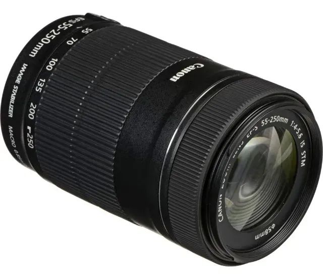 CANON EFS55−250 Canon Lente teleobjetiva EF-S 55-250 mm f/4-5.6 IS STM (modelo