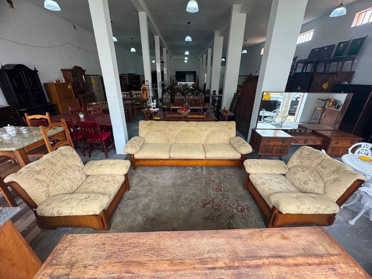 Conjunto de Sofá 3 lugares com 2 poltronas  - Foto 4