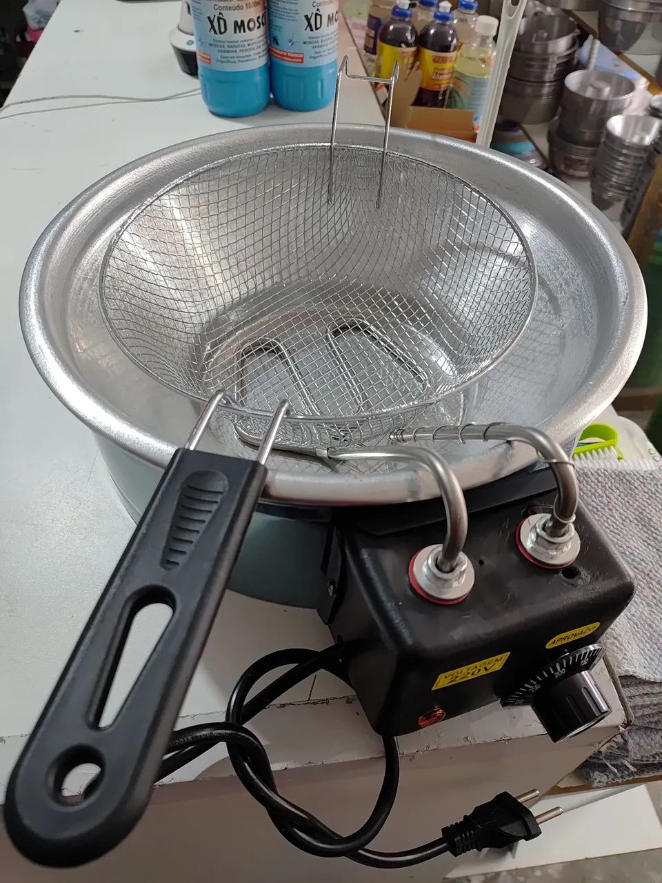 Fritadeira elétrica 220v 3,5lts  Novas 