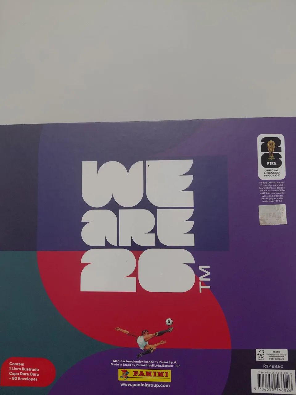 Caixa para álbum da copa 2026 - Foto 2