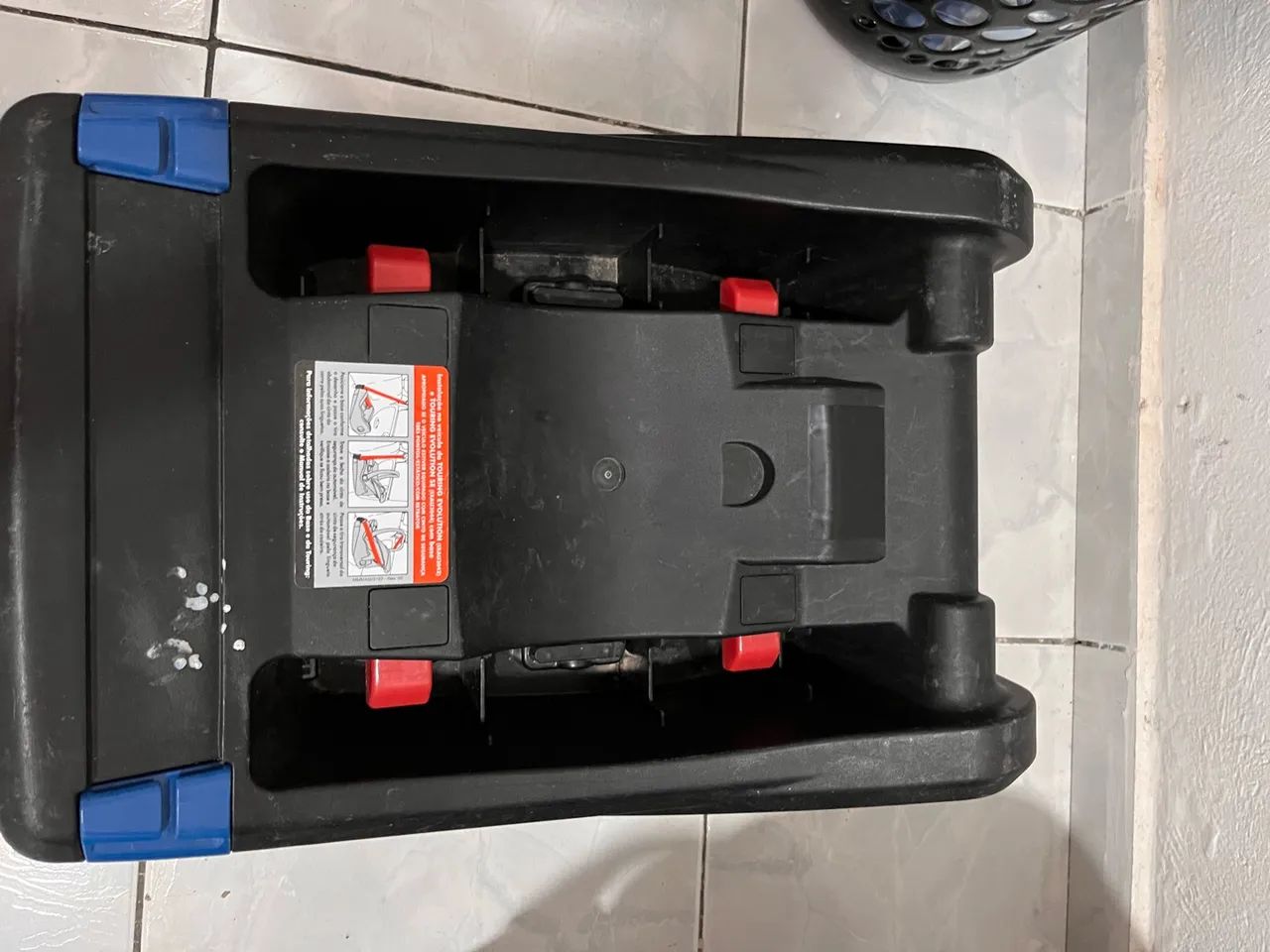 Bebê conforto Burigotto com suporte e capa - Foto 4