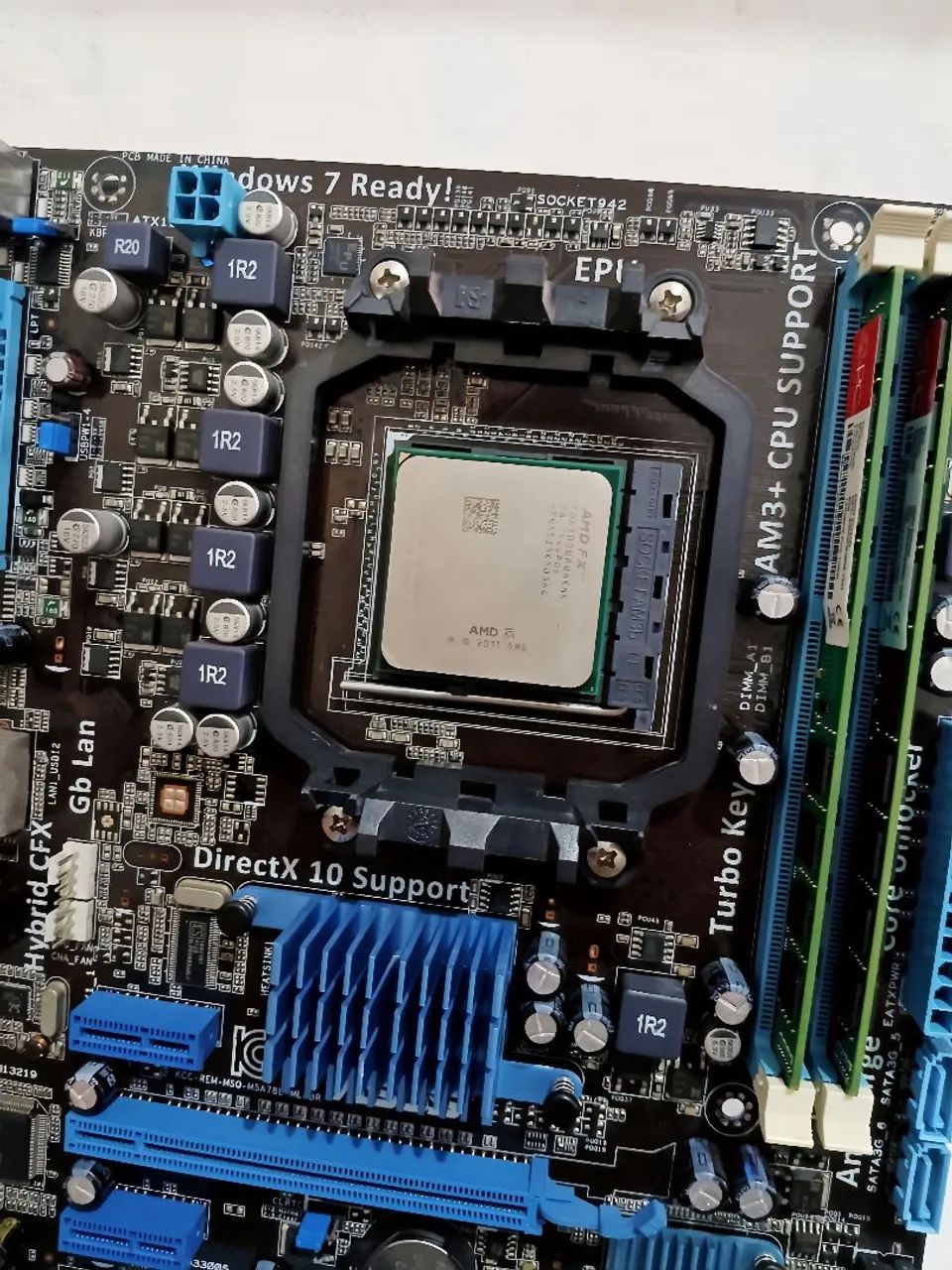 Placa Mãe ASUS M5A78L-M LX BR AM3+ DDR3 - Foto 2