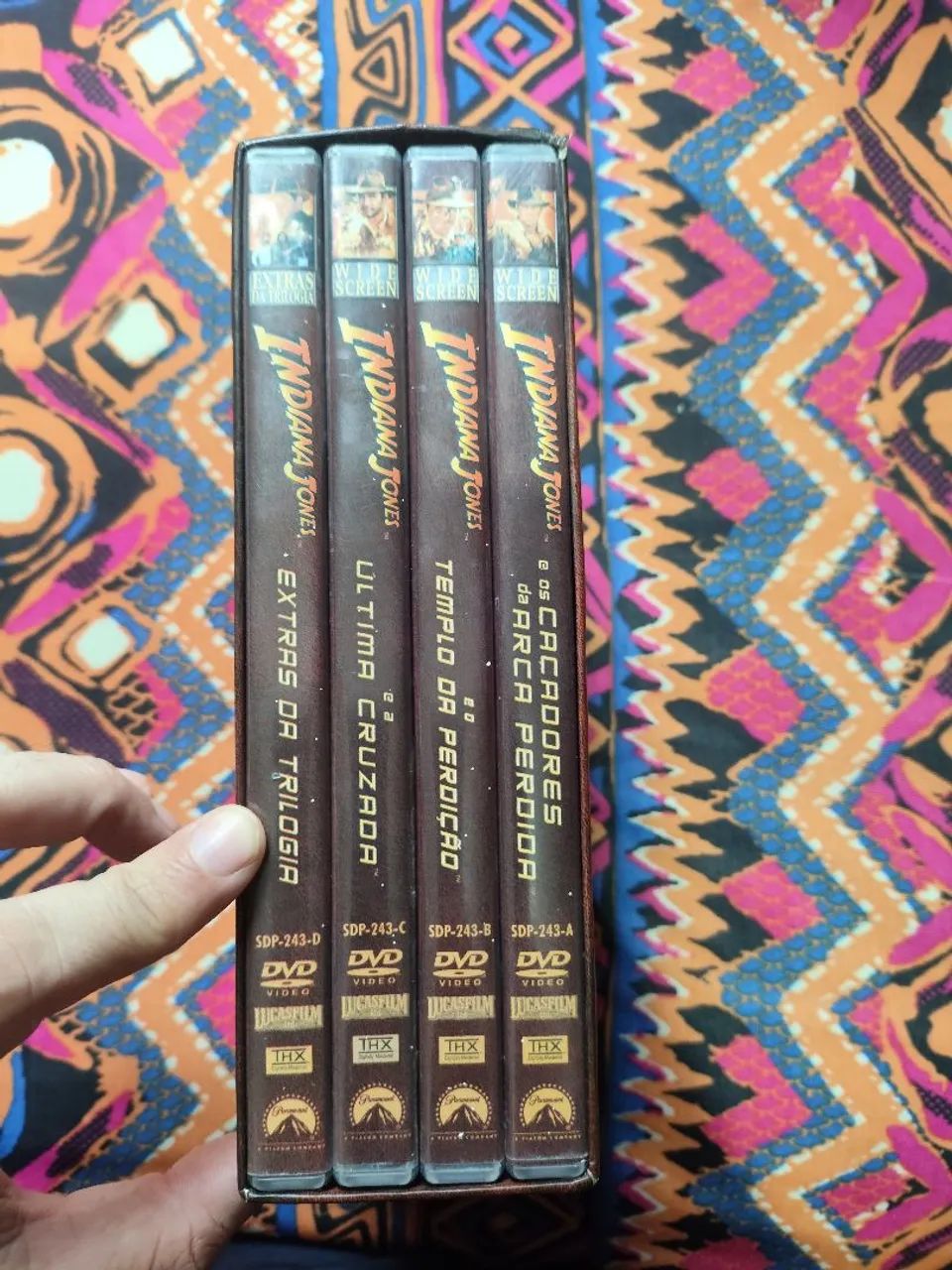 A coleção completa em DVD Indiana Jones - Foto 3