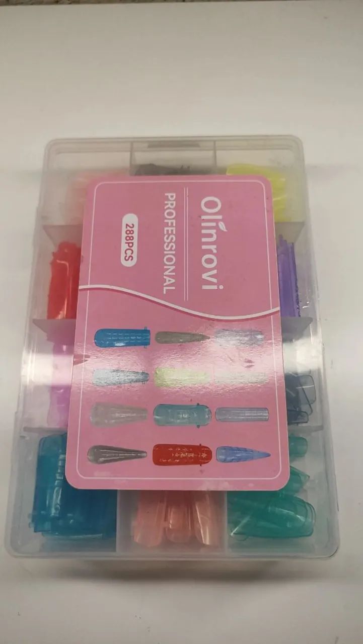 Kit de Moldes F1 (Dual Forms) para Alongamento de Unhas - Foto 3