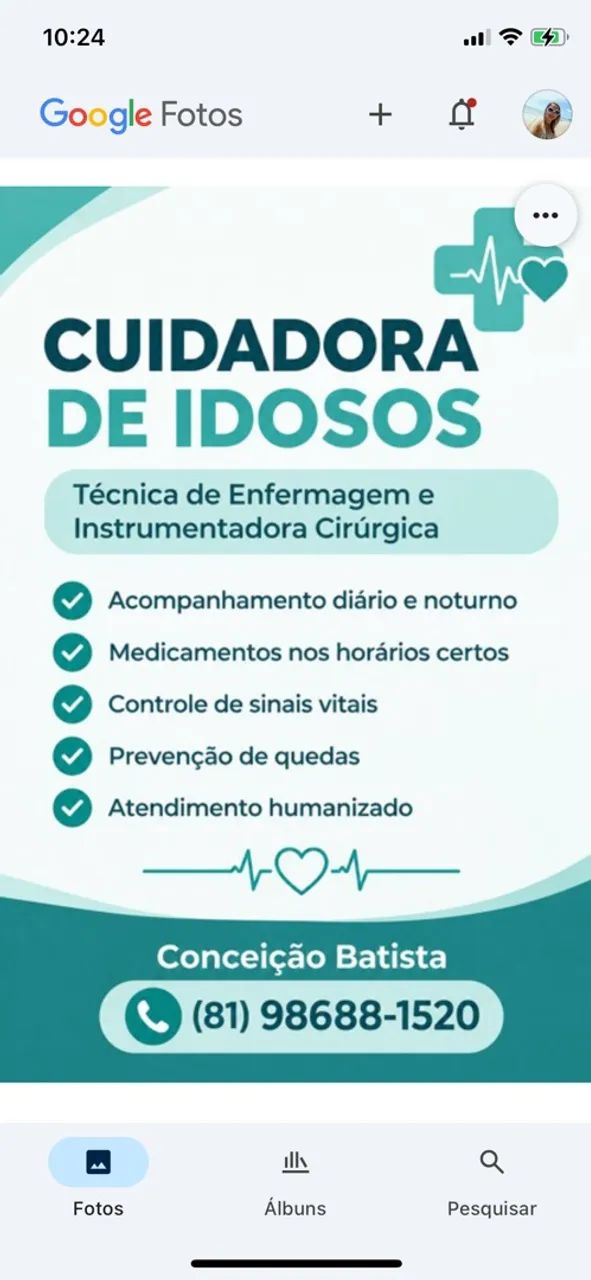 Cuidadora de idosos