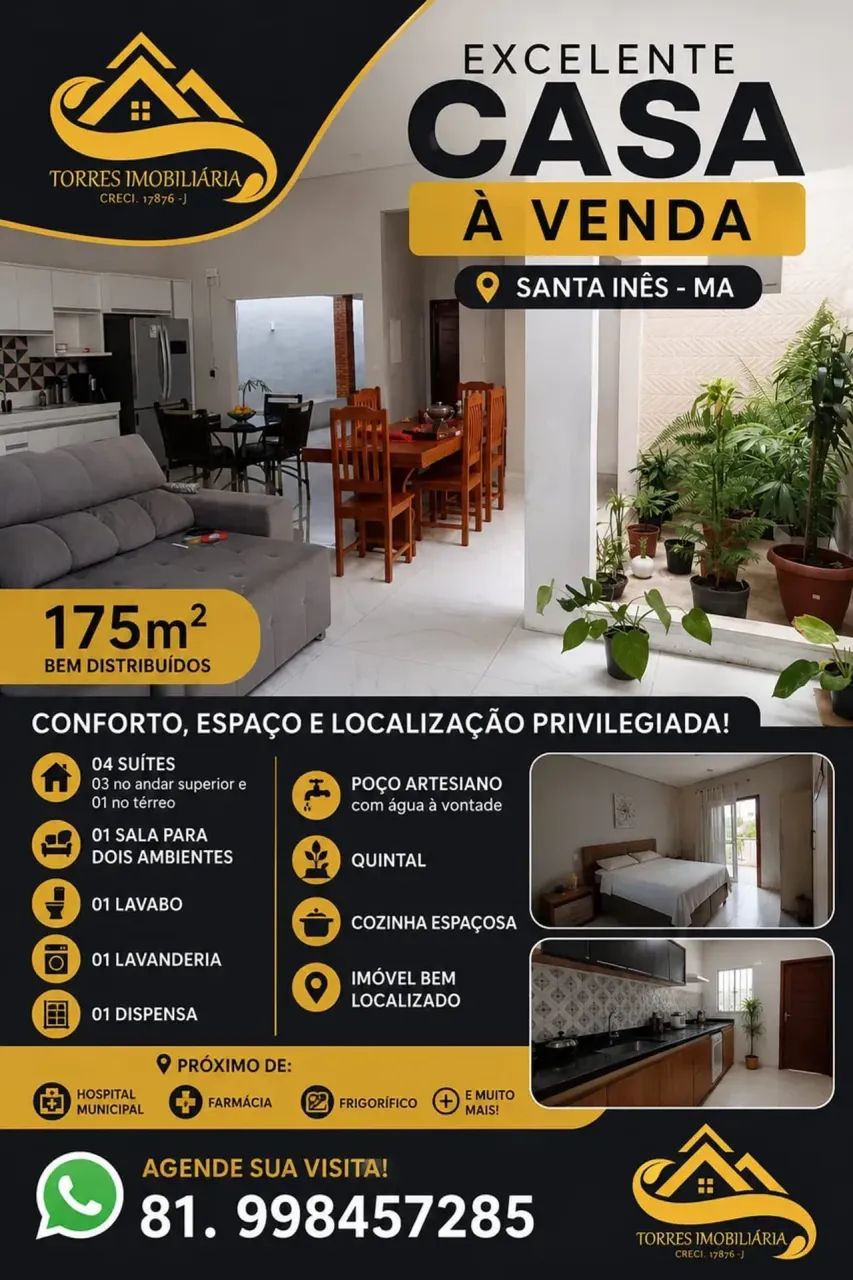 04 SUÍTES em Centro - Santa Inês - MA