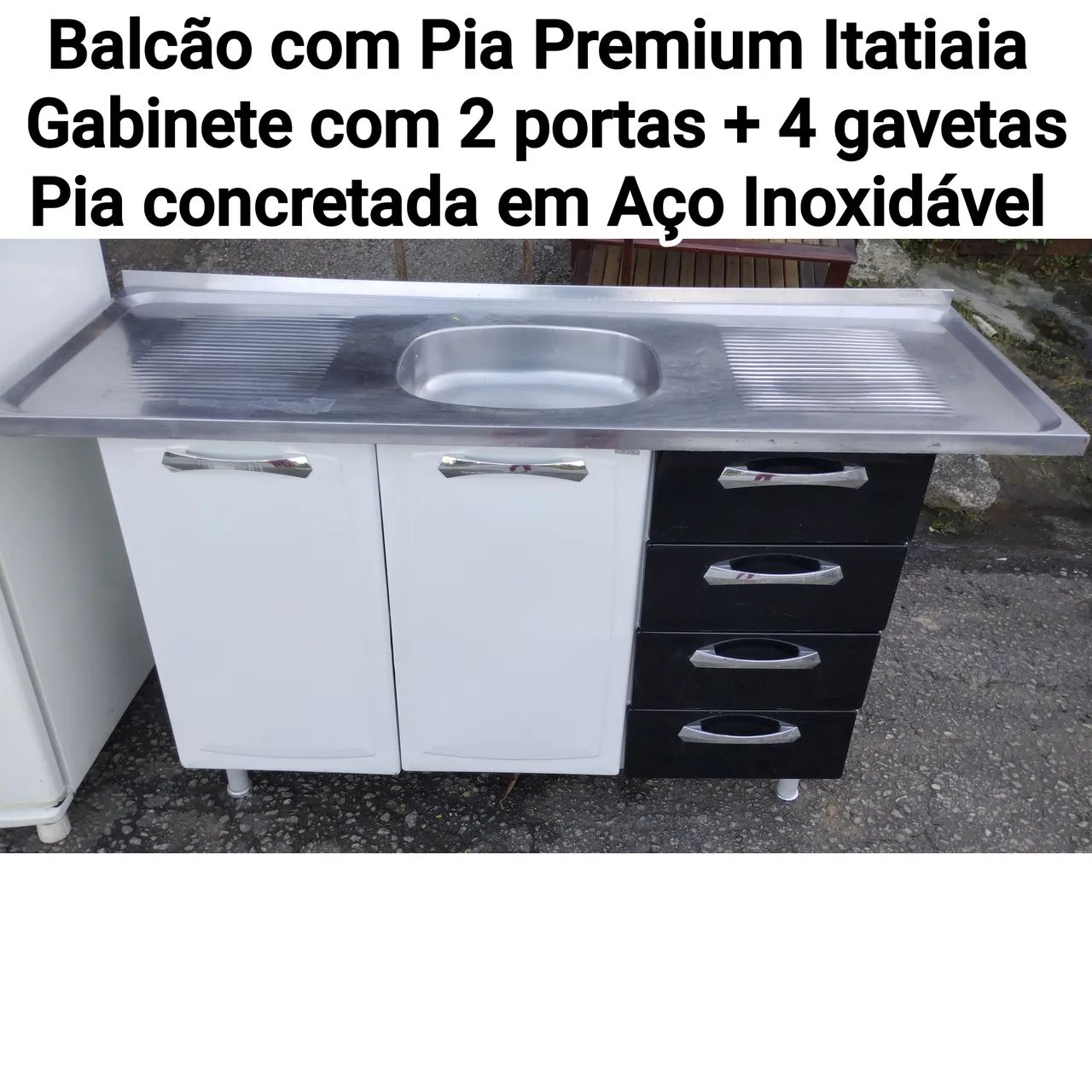 Balcão com Pia Itatiaia Premium 