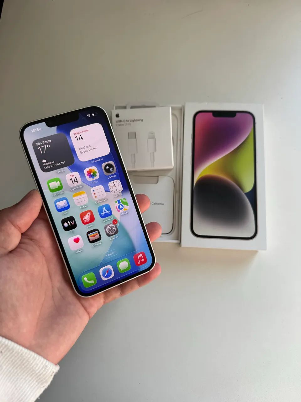 iPhone 14 128GB Branco 