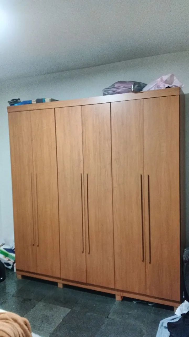Vendo dois guarda-roupas de madeira - Foto 2