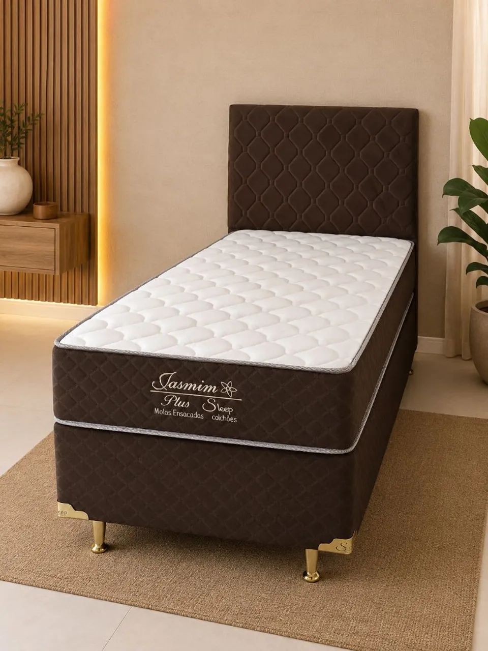 Cama Solteiro Molas ensacadas Produtos de Fábrica - Foto 3