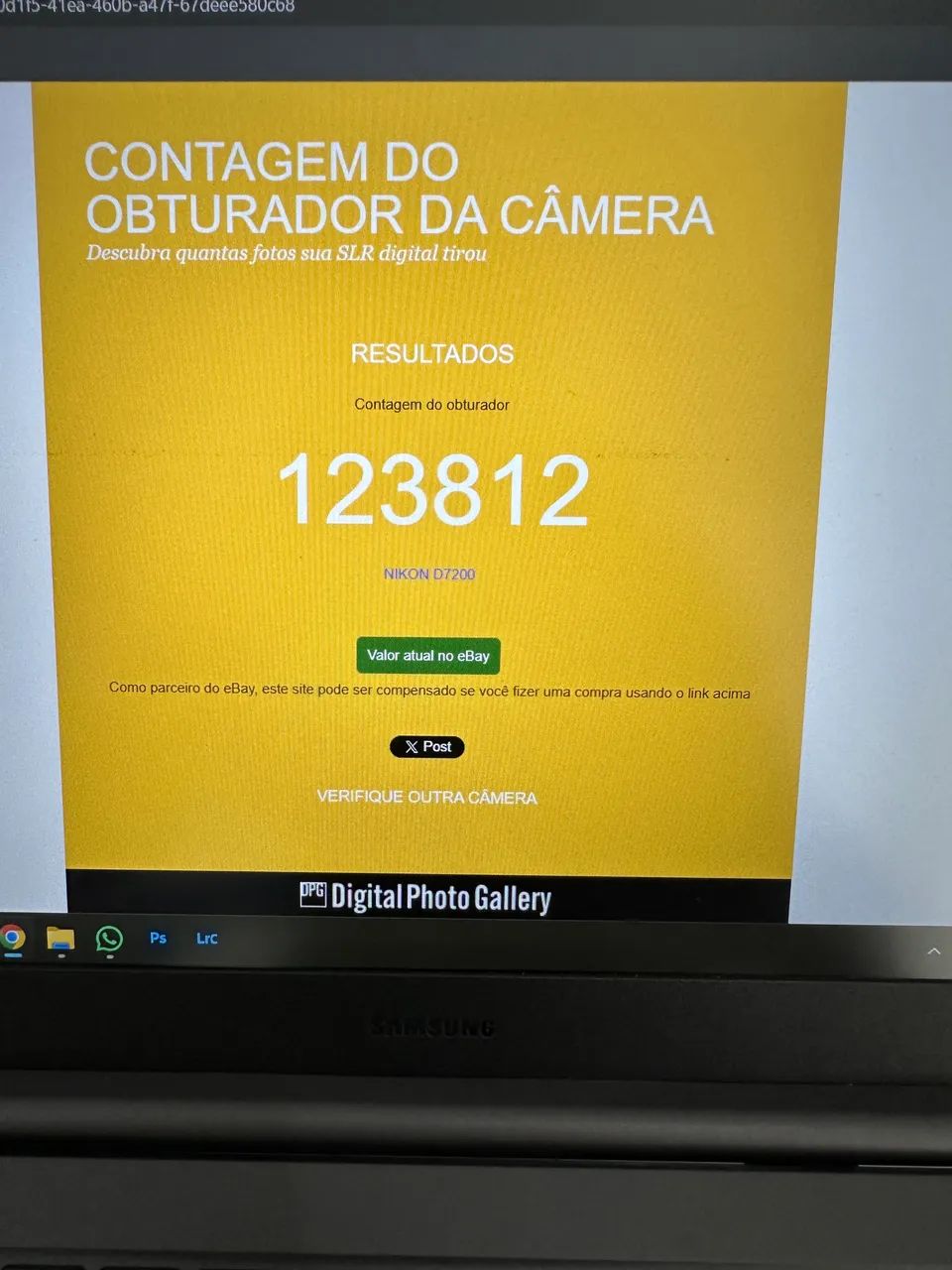 Câmera Nikon D7200 - Foto 5