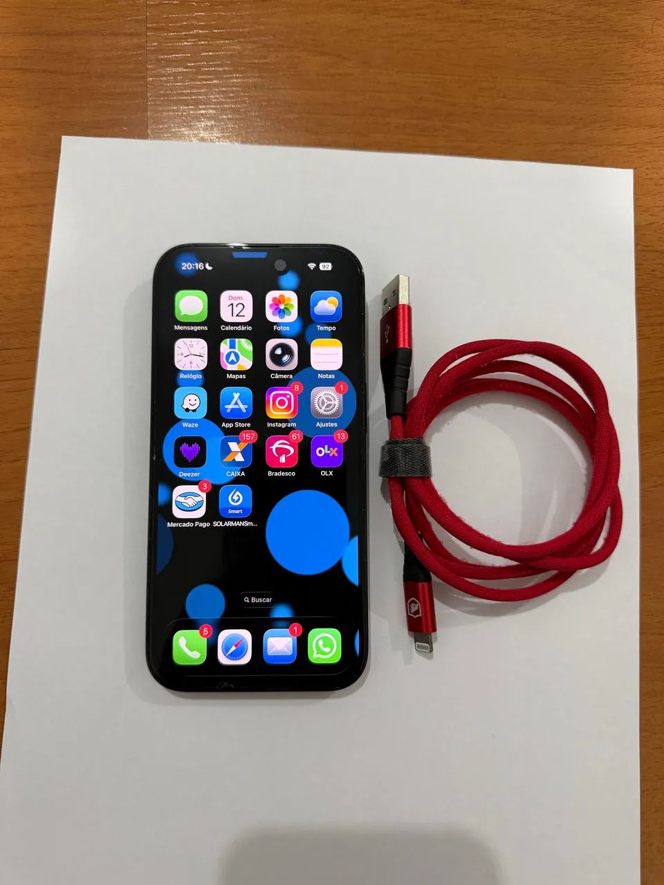 iPhone 14 Pro 256G preto A2650 - Foto 2