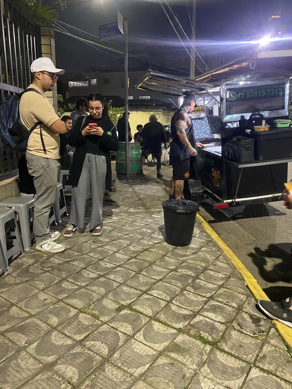 Carrinho de pastel 