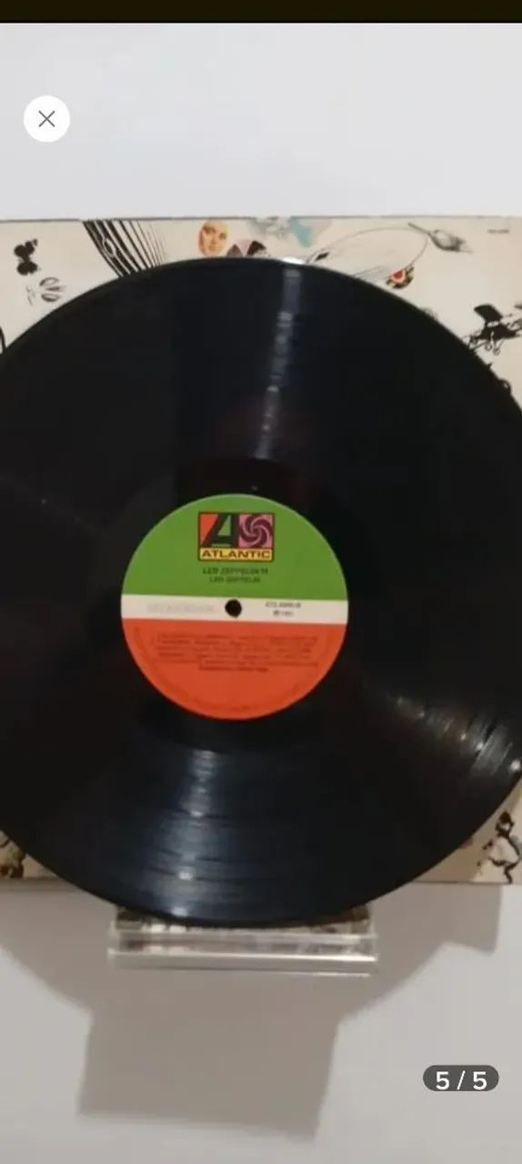 Lp led Zeppelin 3, nacional  - Foto 4